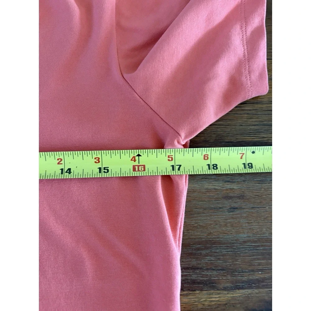 Patagonia Polo Button Down Shirt Casual Golf Salmon Pink Top Women's‎ Small